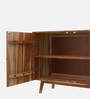 Cesar Sheesham Wood Sideboard In Walnut Finish