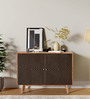 Cesar Sheesham Wood Sideboard In Walnut Finish