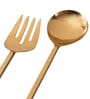 Cest Gold Stainless Steel (Set of 2) Serving Spoon & Folk