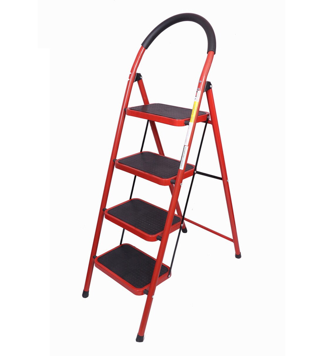 Buy 4 Steps 4.6 ft Mild Steel Step Ladder Online Step Ladders