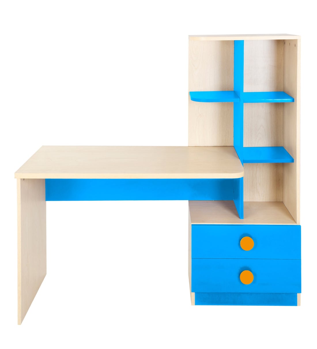 Buy Champion Study Table in Light Blue Colour by CasaCraft Online