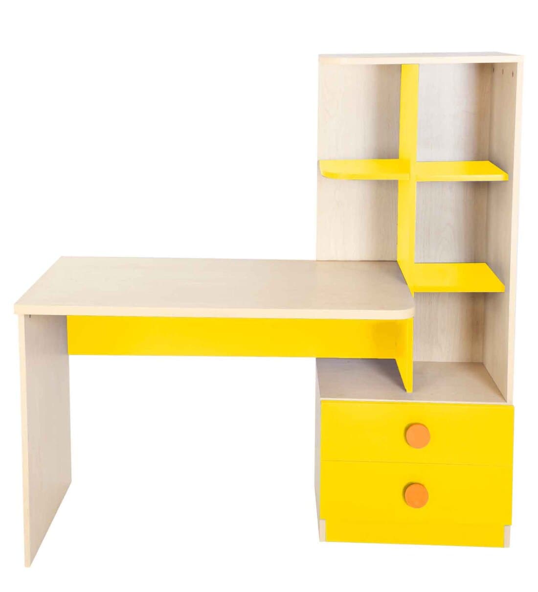 Buy Champion Study Table in Yellow by CasaCraft Online Kids Study