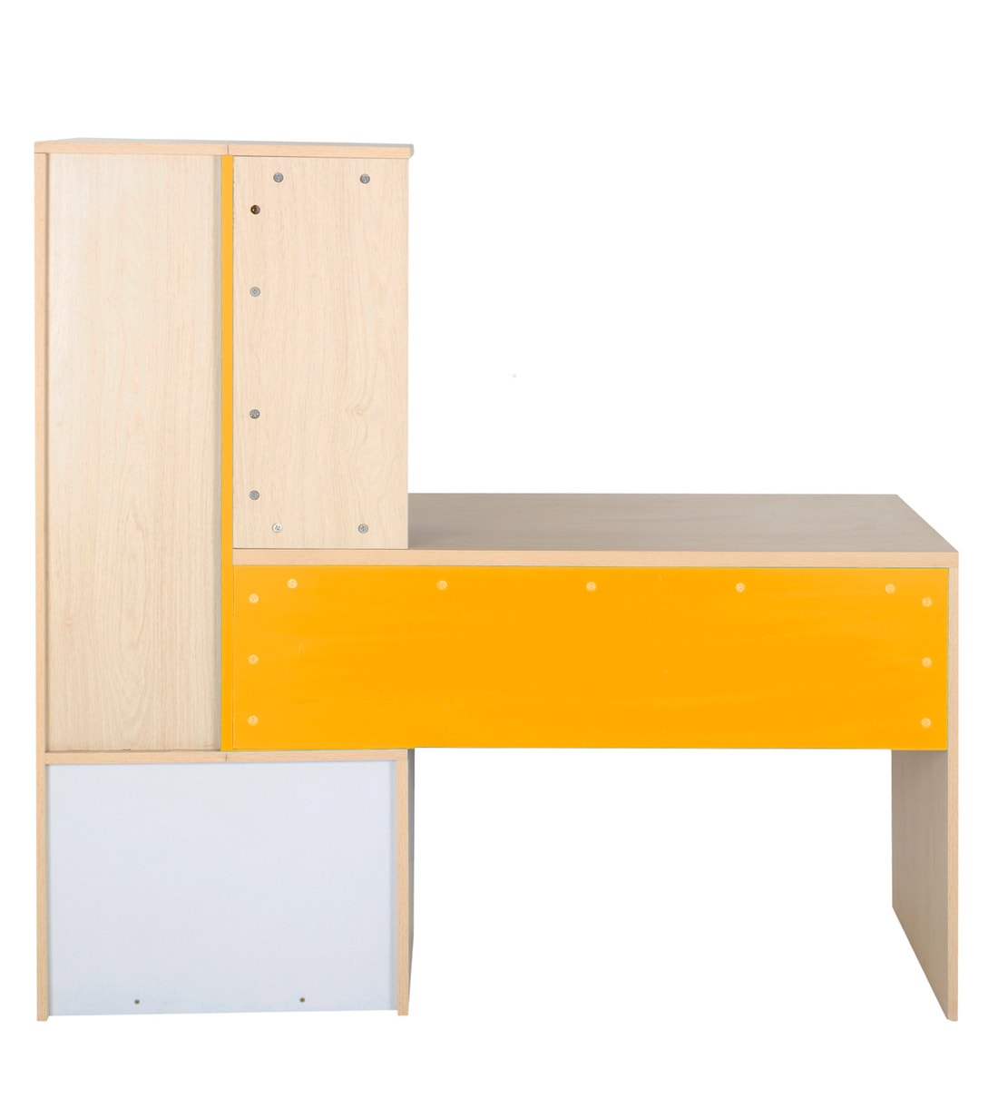 Buy Champion Study Table in Yellow CasaCraft By Pepperfry Online