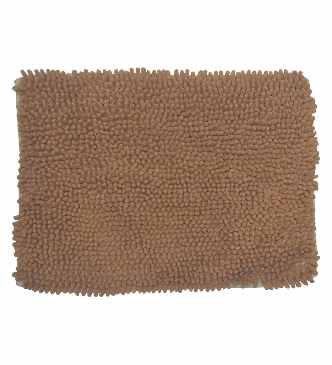 Buy Brown Solid Cotton 24x16 Inches Super Soft Bath Mat by BIANCA