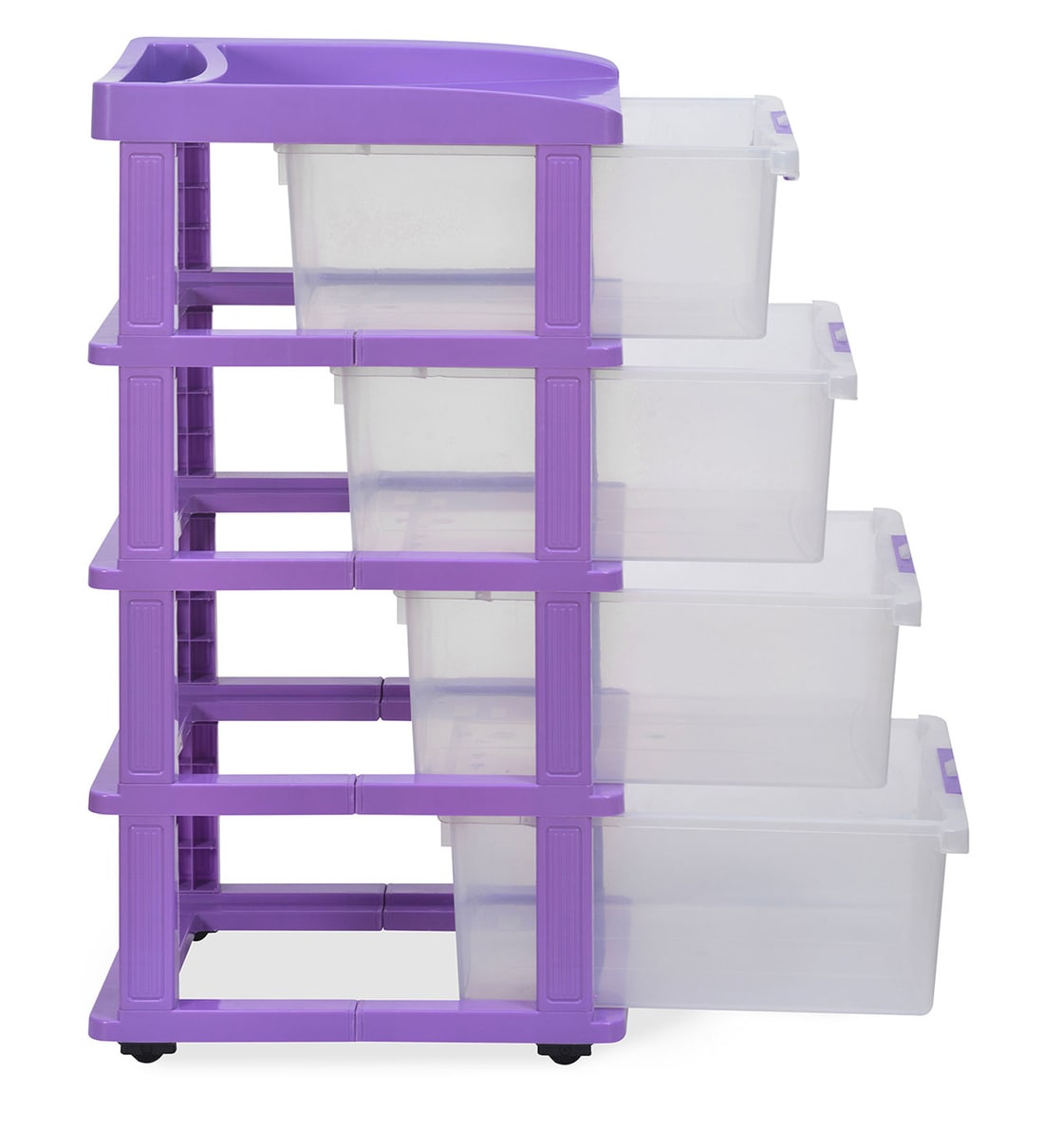 Buy Chest of 4 Drawer in Voilet Colour By Nilkamal Online Kids Chest