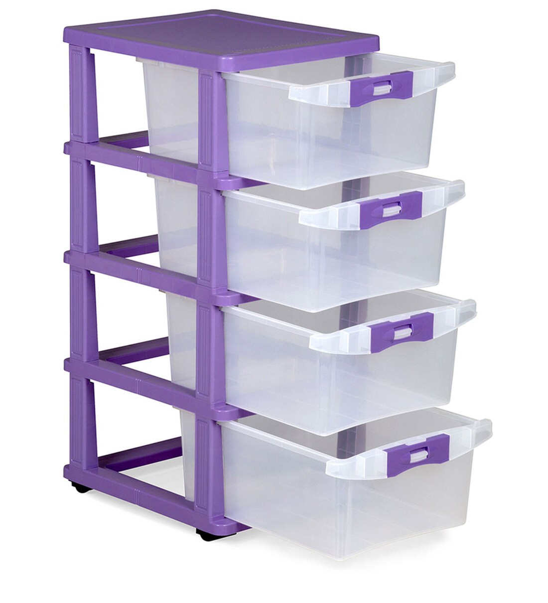 Buy Chester Series24 Four Drawer in Multicolour by Nilkamal