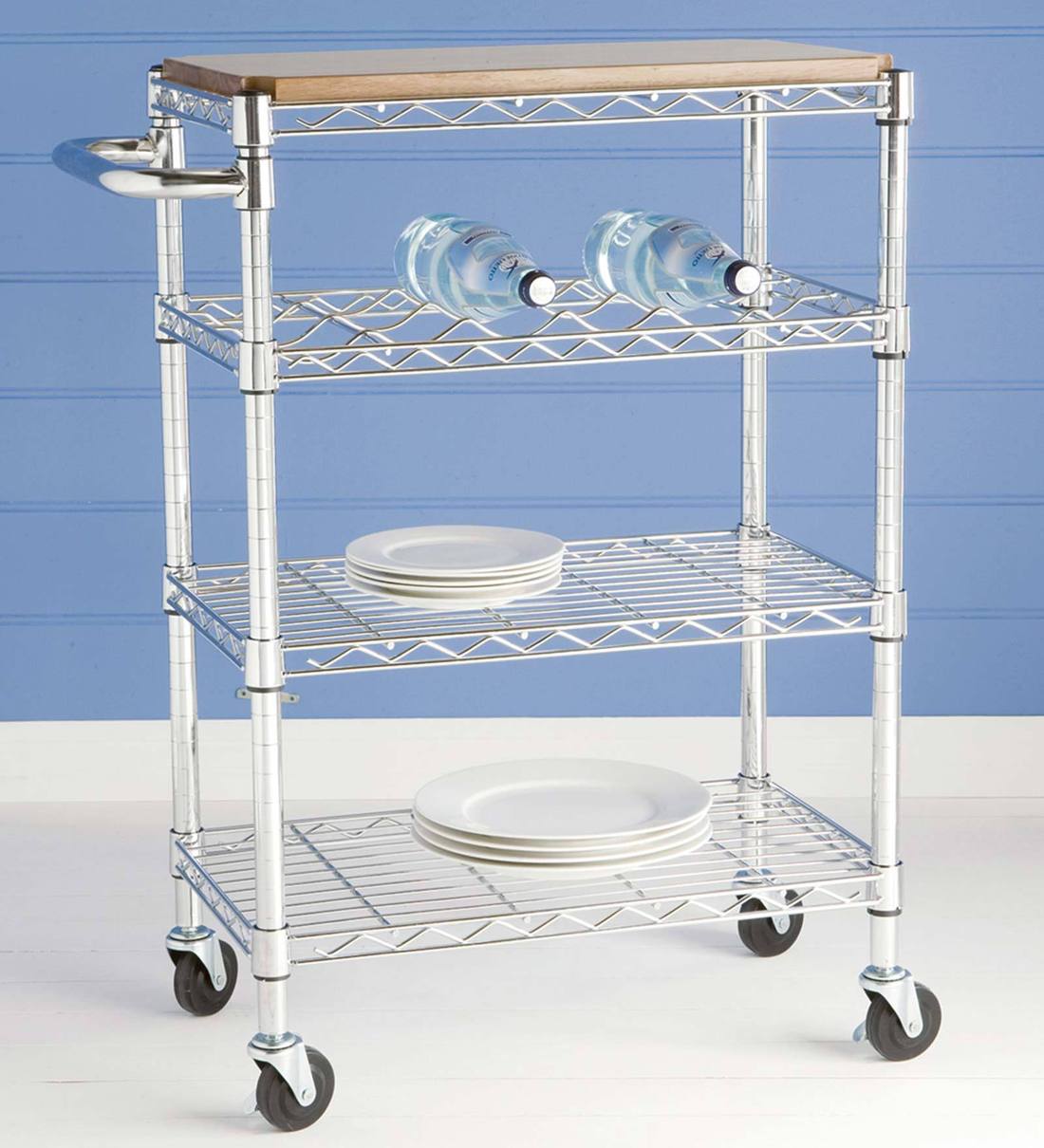 Buy 4 Tier Metal Kitchen Trolley By Now & Zen Online Kitchen Trolleys