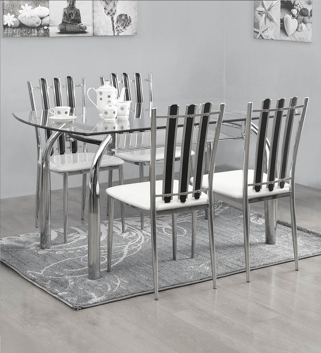 Nilkamal chrysanta deals dining set price