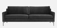 Charismatic Velvet 3 Seater Sofa in Grey Colour