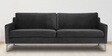 Charismatic Velvet 3 Seater Sofa in Grey Colour