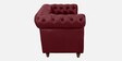 Cheshire Velvet 2 Seater Sofa In Berry Red Colour