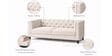 Chester Sofa 3 Seater In Beige Colour