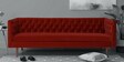 Chesterfield Fabric 3 Seater Sofa in Red Colour