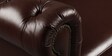Chesterfield Leather Three Seater Sofa in Brown Colour