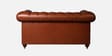 Chesterfield Leather Two Seater Sofa in Cognac Colour