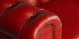 Chesterfield Leather Two Seater Sofa in Red Colour