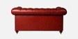 Chesterfield Leather Two Seater Sofa in Red Colour