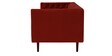 Chesterfield Fabric 3 Seater Sofa in Red Colour