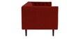 Chesterfield Fabric 3 Seater Sofa in Red Colour