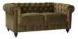 Chestermere 2 Seater Sofa in Dark Olive Colour Chestermere 2 Seater Sofa in Dark Olive Colour