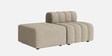 Chic Comfort 2 Seater Sofa Set In Beige Color