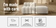 Chic Comfort 2 Seater Sofa Set In Beige Color