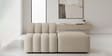 Chic Comfort 2 Seater Sofa Set In Beige Color