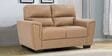 Chic Leatherette 2 Seater Sofa in Beige Colour