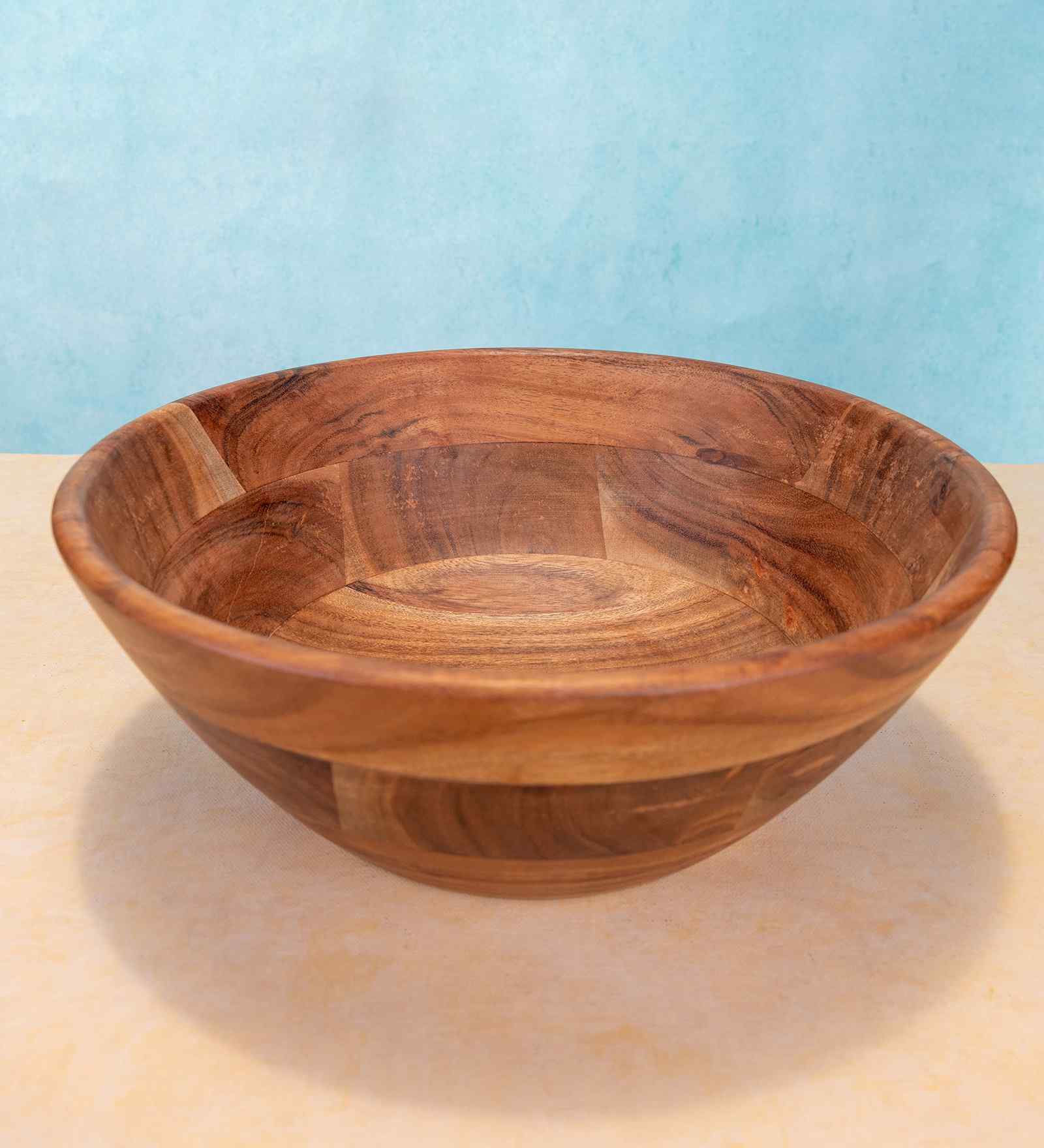 Chakra Acacia Wood Multipurpose Bowl