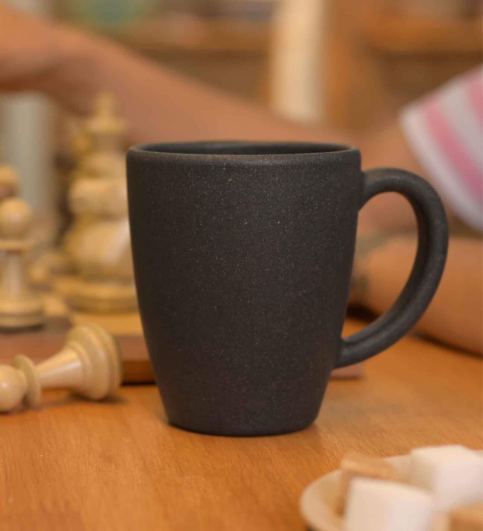 Charcoal Classic Coffee Mug 300 ml (1 Pc)Rice Husk Biocomposite