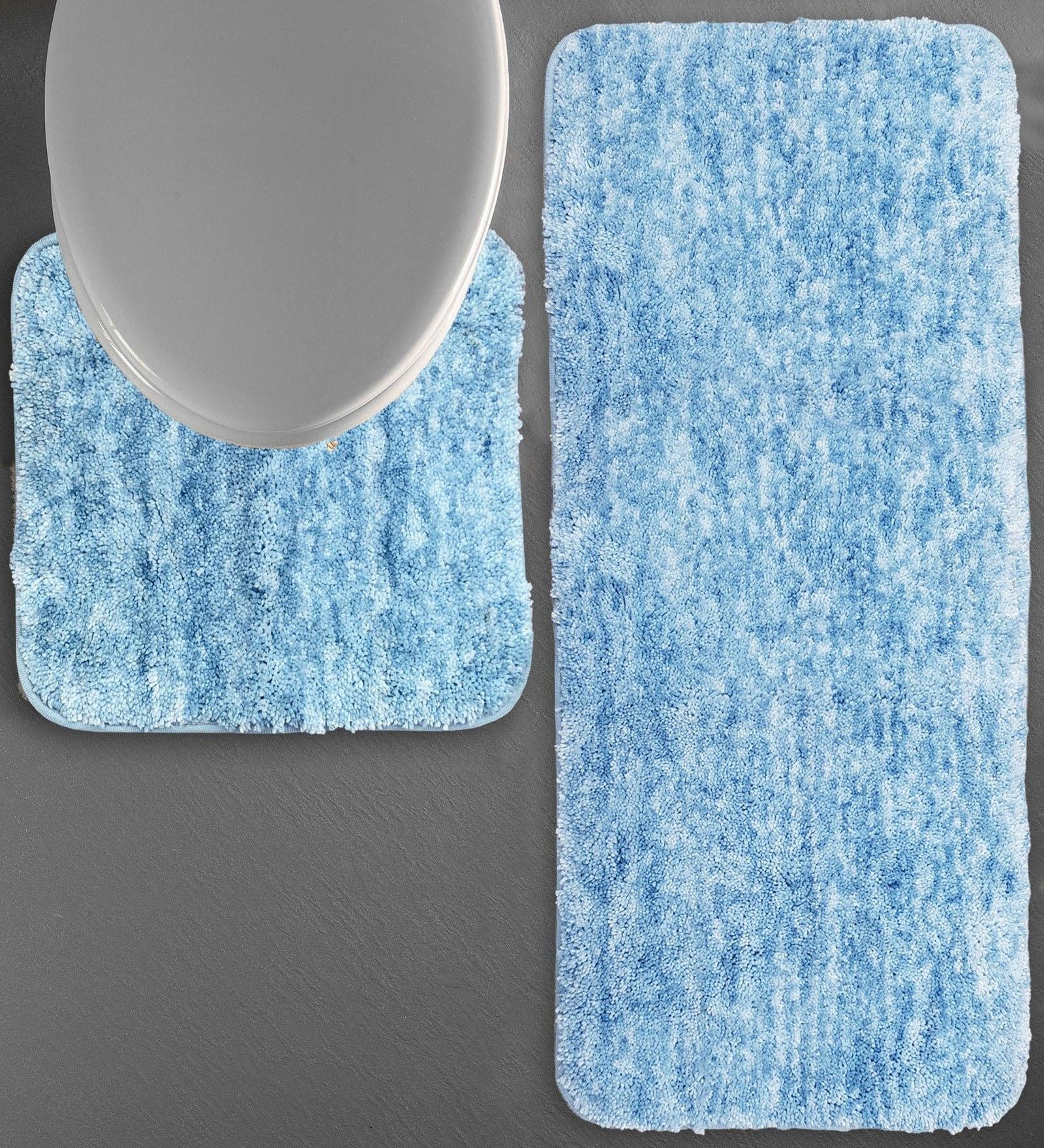 Charcoal Microfiber 23x35 Inches Super Soft Bath Mat