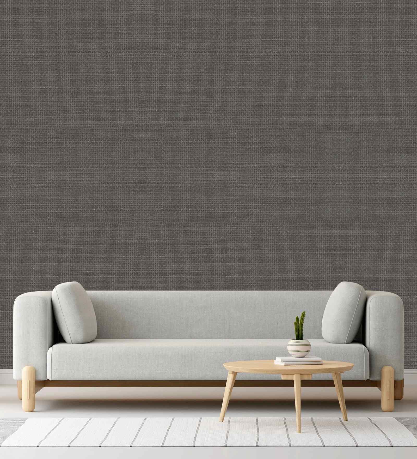 Charcoal Sketch Design Subtle Elegance Modern Style Wallpaper