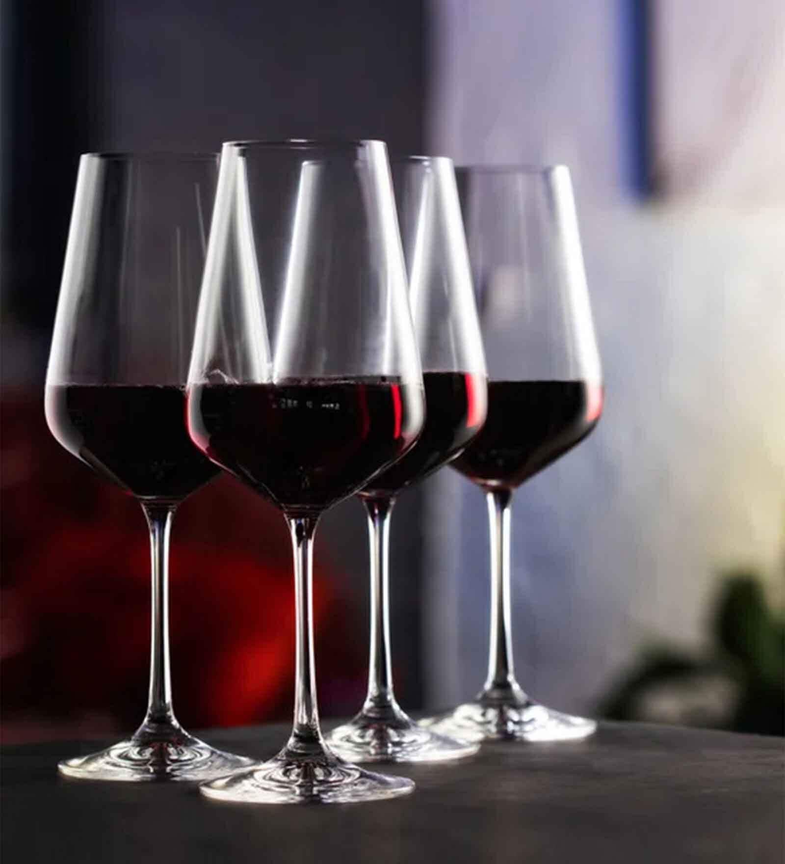 Dartington Crystal Collection Transparent 450Ml Glass (Set Of 4) Wine Glasses