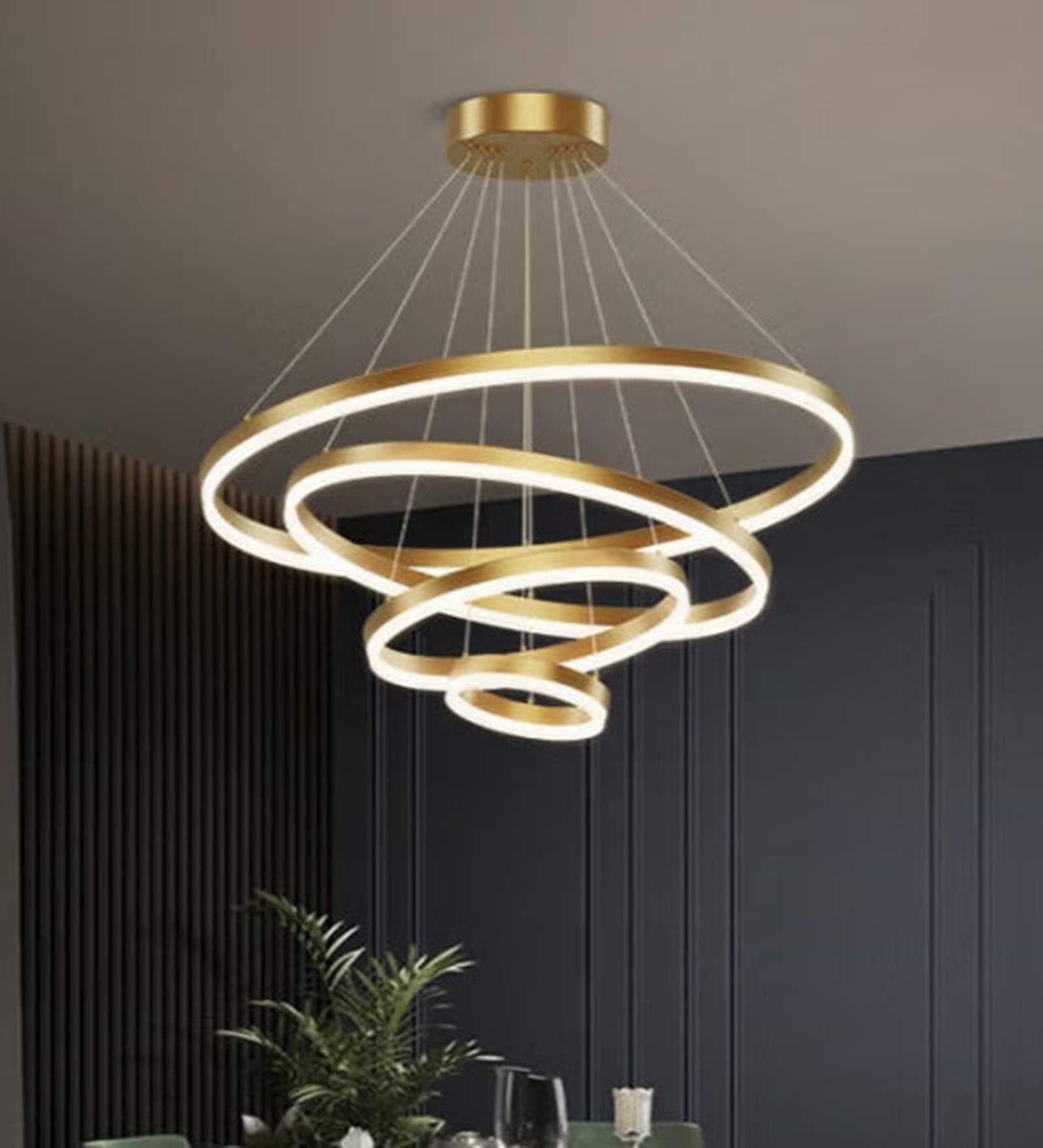 Cherbourg LED Smart Voice Assist Chandelier (Gold)
