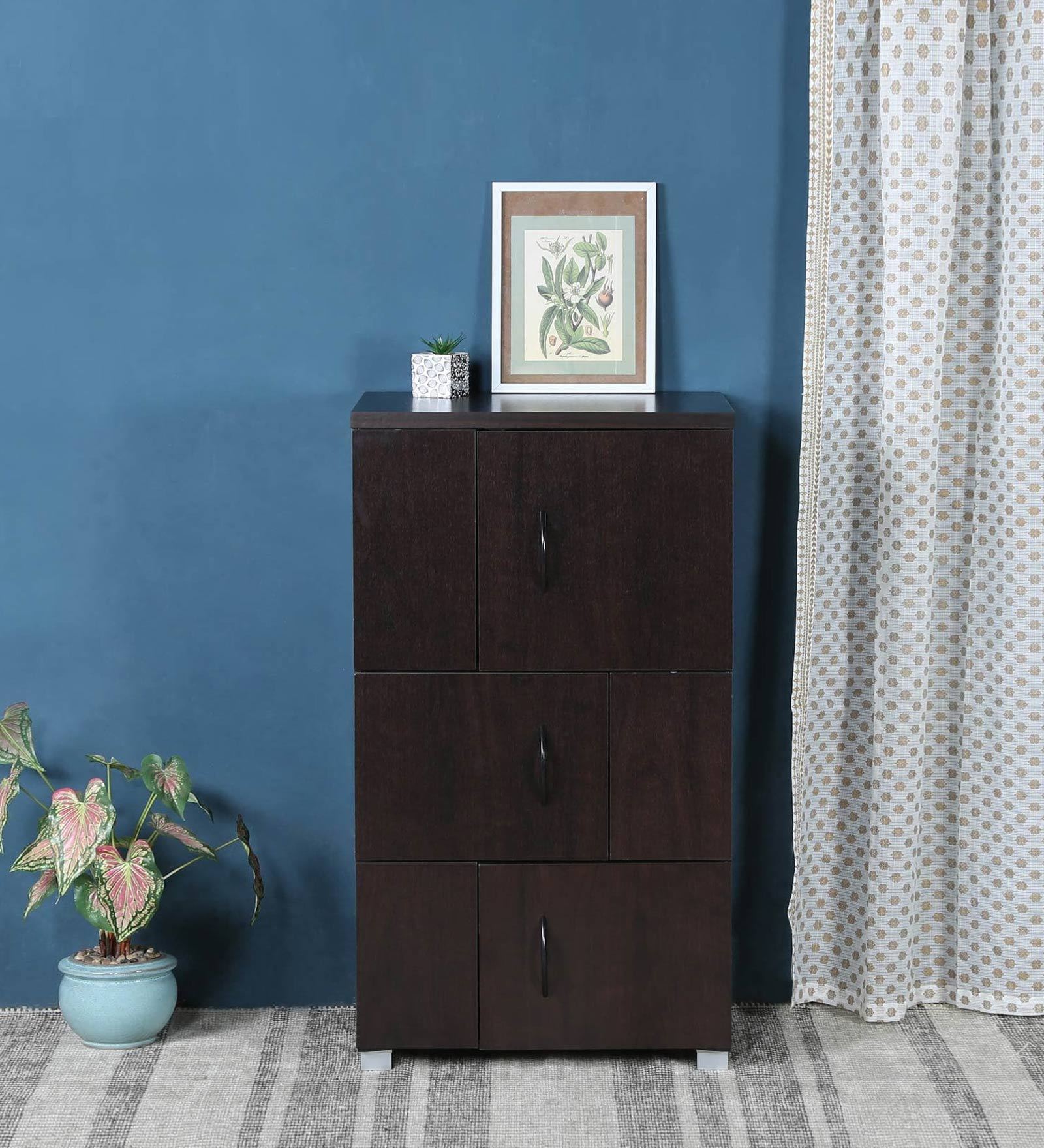 Chikako Cabinet in Walnut Finish