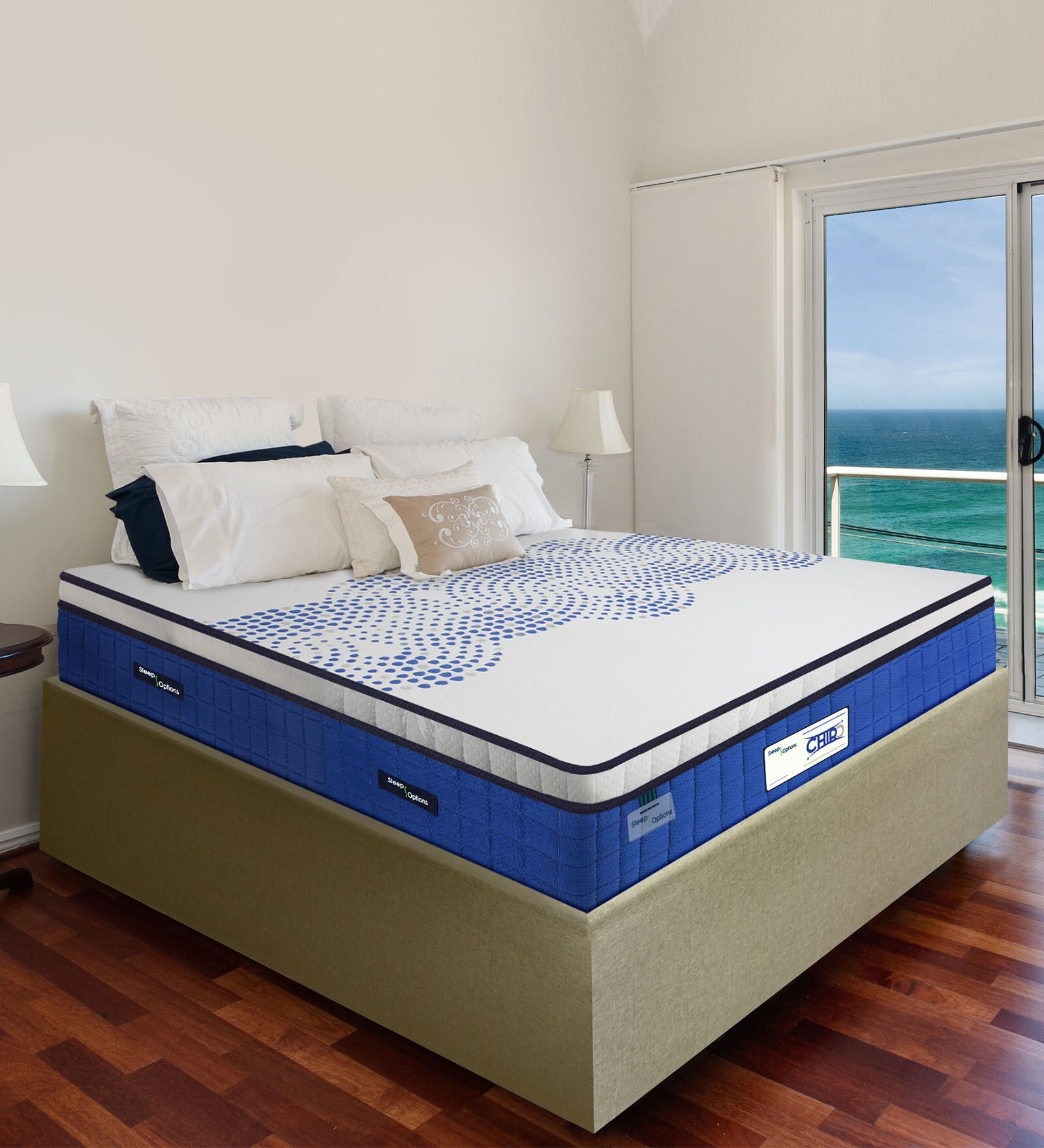 Chiro Orthopaedic 78x60x6 Inches Memory Foam Queen Bed Mattress