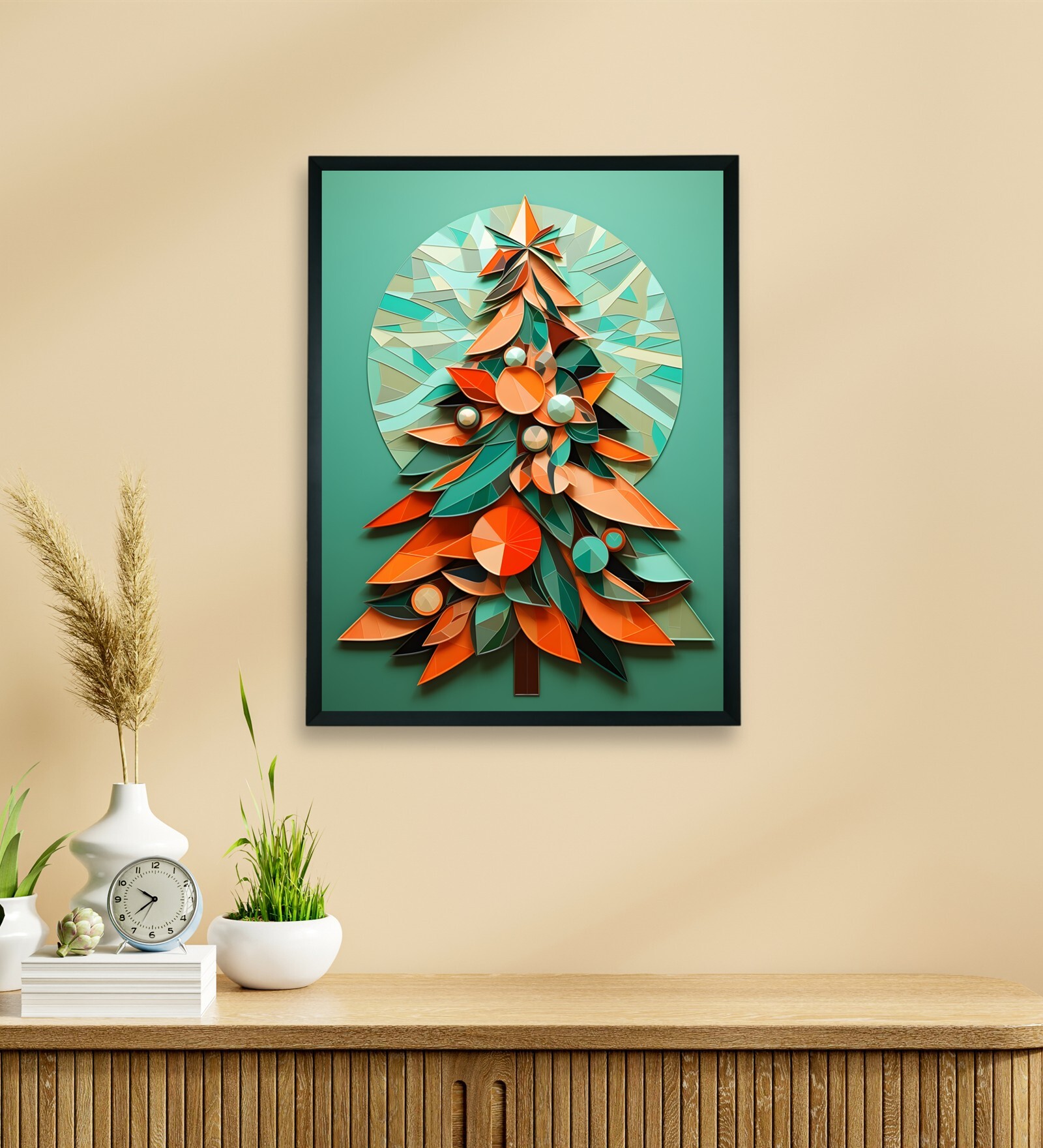 Dazzle Holiday Xmas 12 x 16 inch Canvas Wall Art