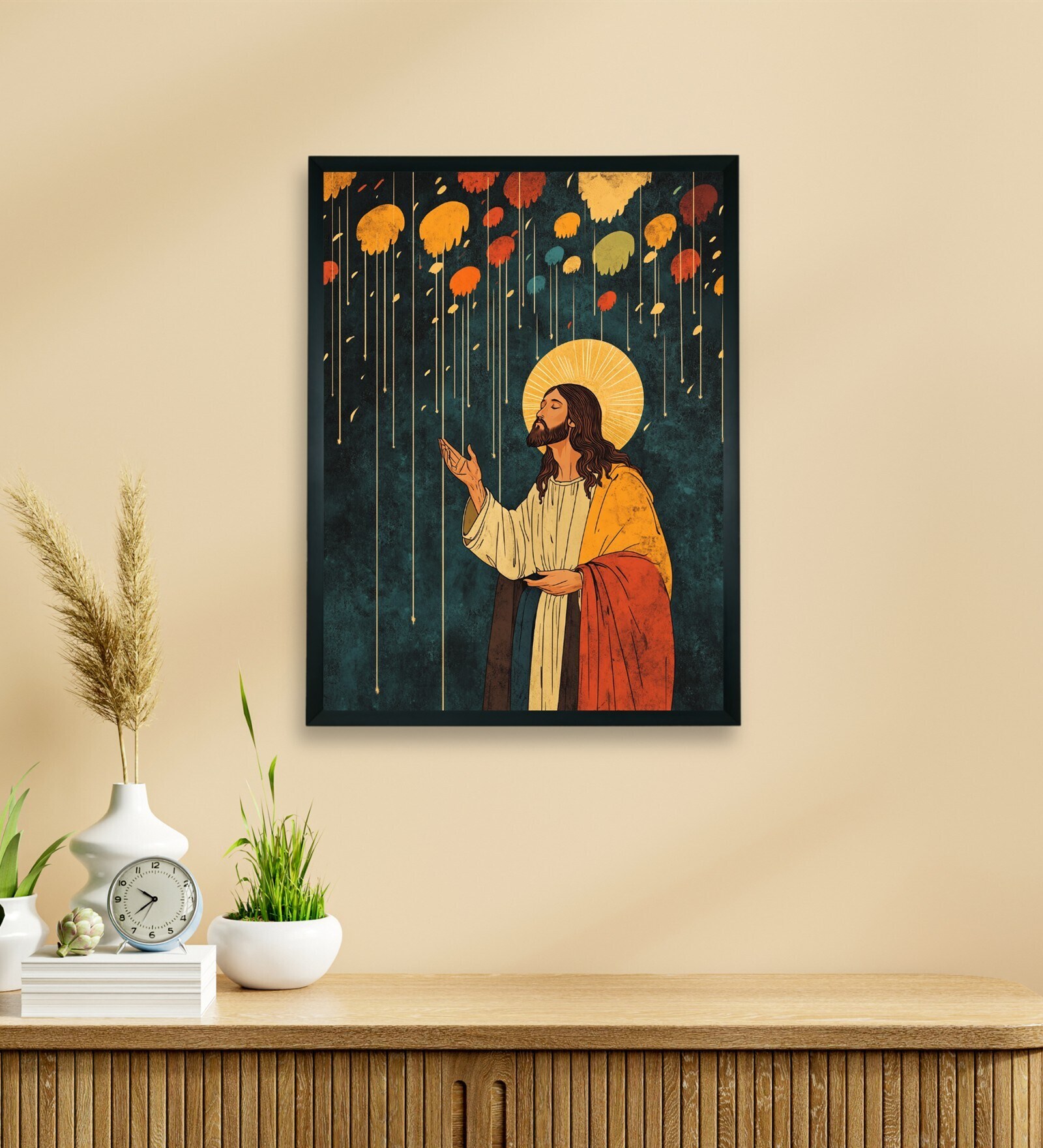 Divine Grace of Jesus 24 x 32 inch Canvas Wall Art