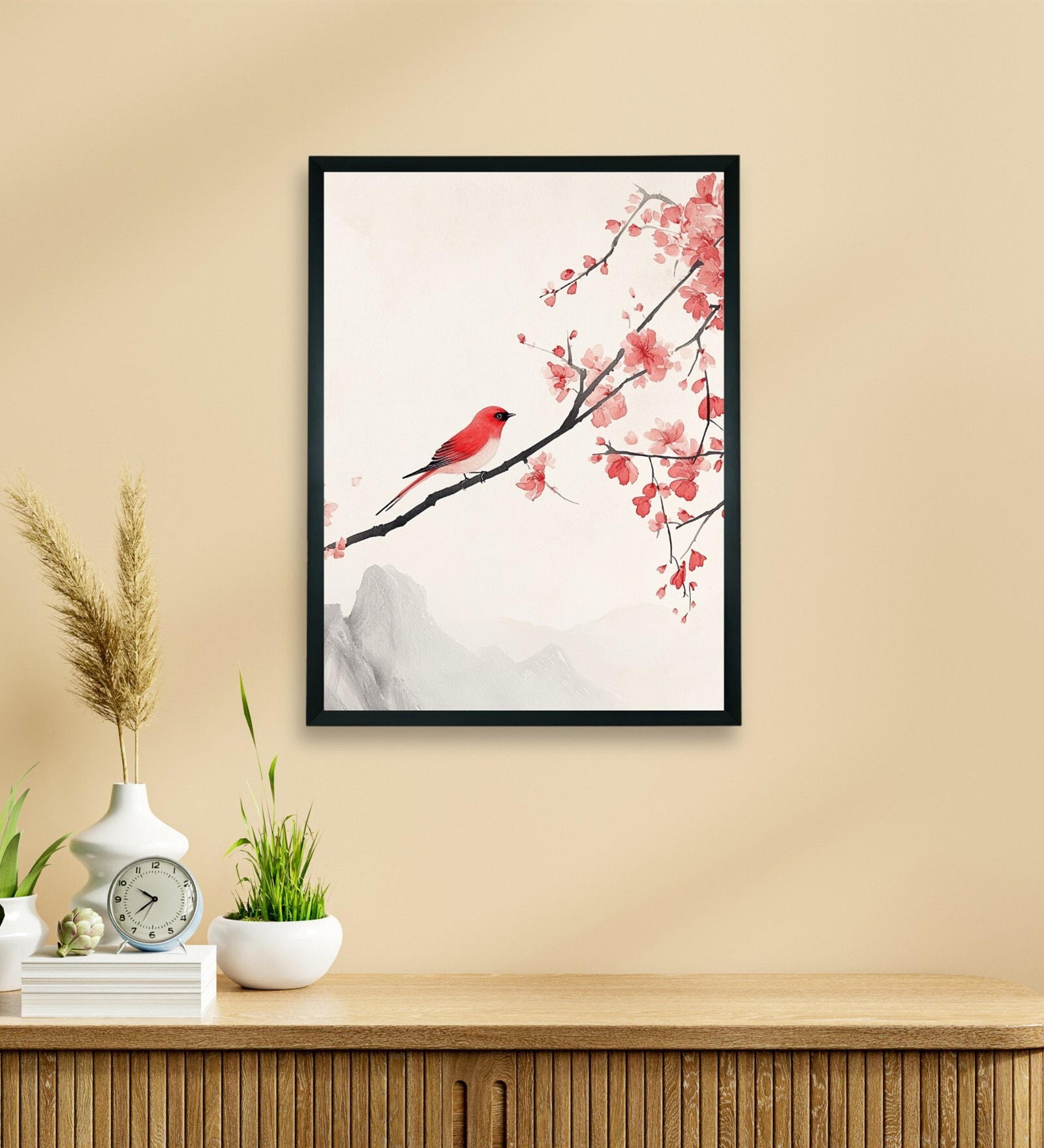 Mountain Perch 18 x 24 inch Canvas Wall Art