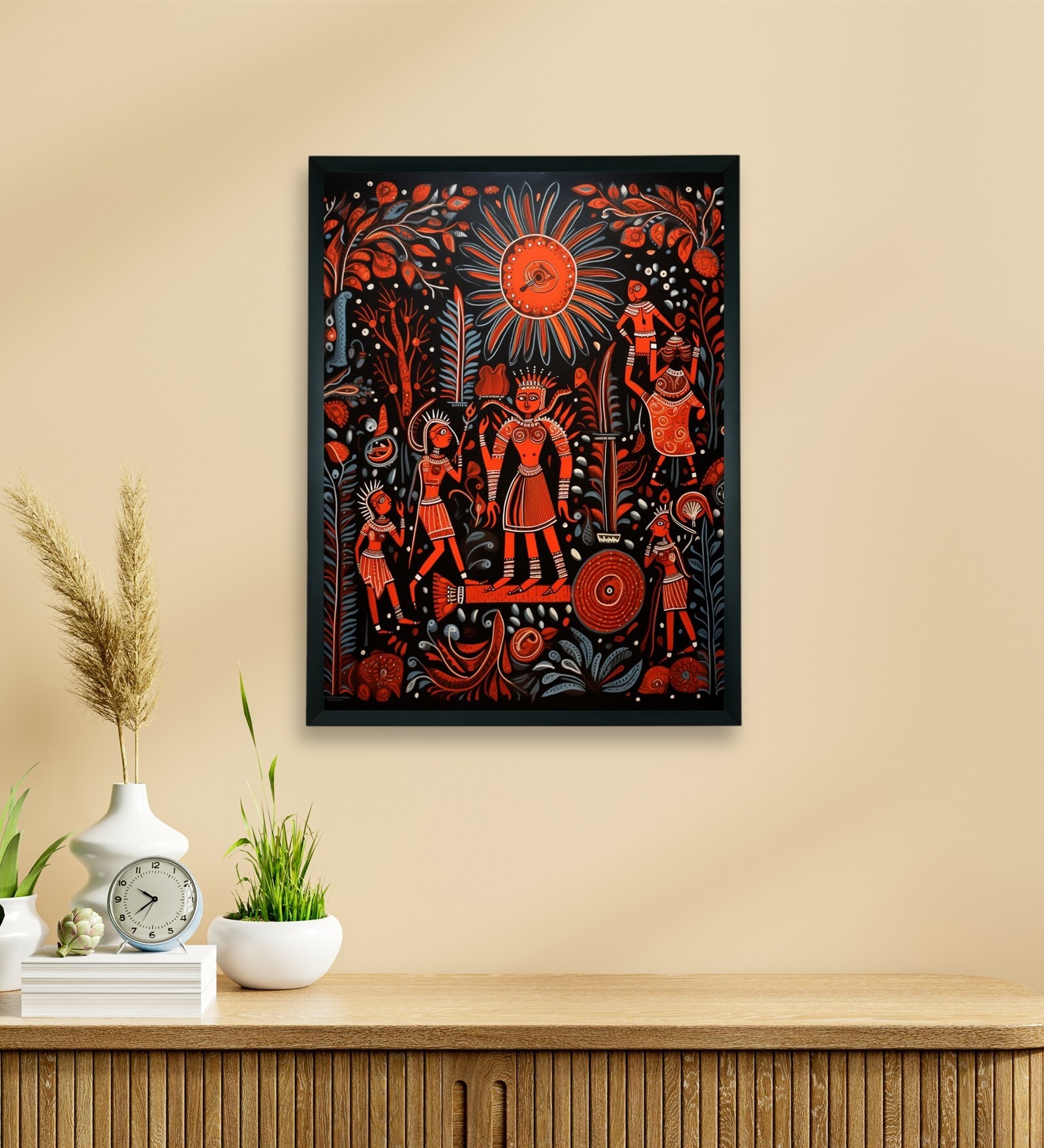 Sunny Soulmates Family 12 x 16 inch Canvas Wall Art