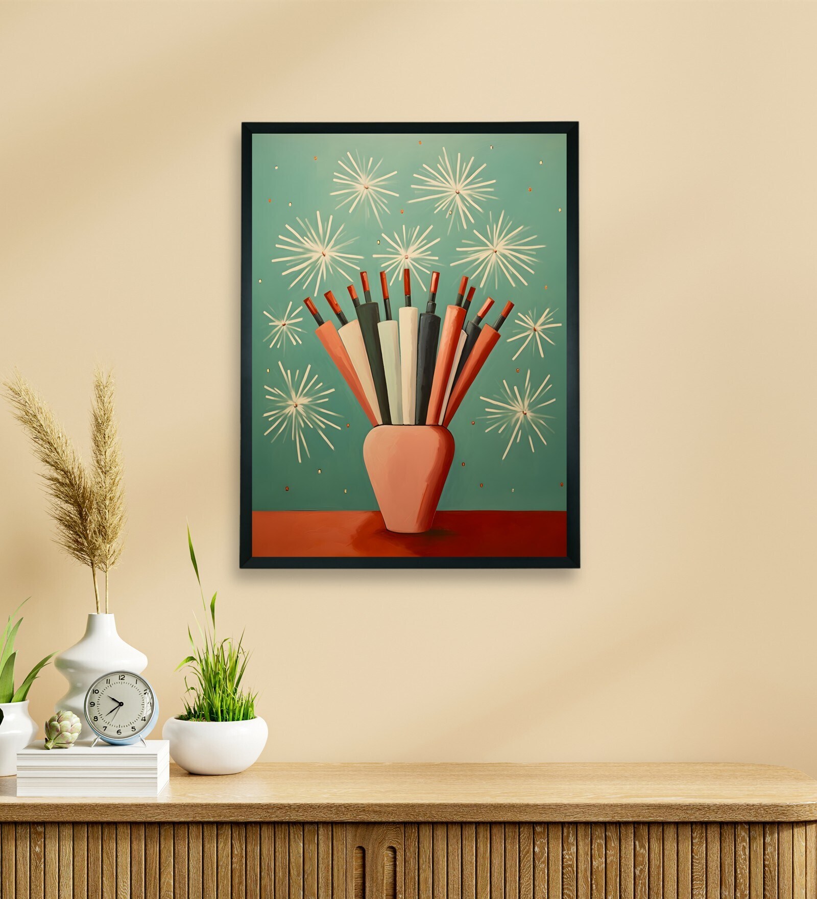 Winter Festive Joy 18 x 24 inch Canvas Wall Art