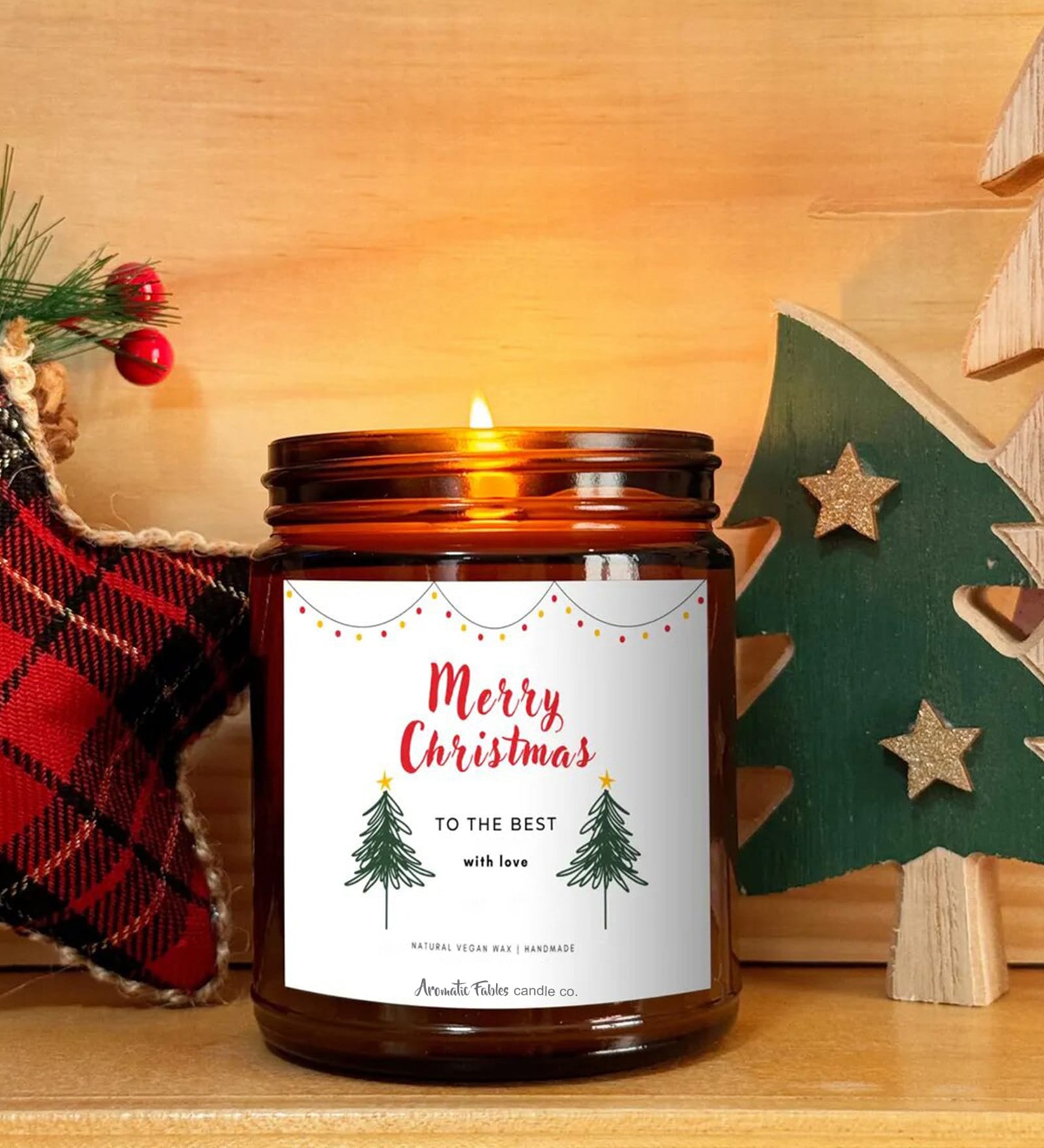 Christmas Grape Candle A Lush, Fruity Fragrance to Celebrate the Season
