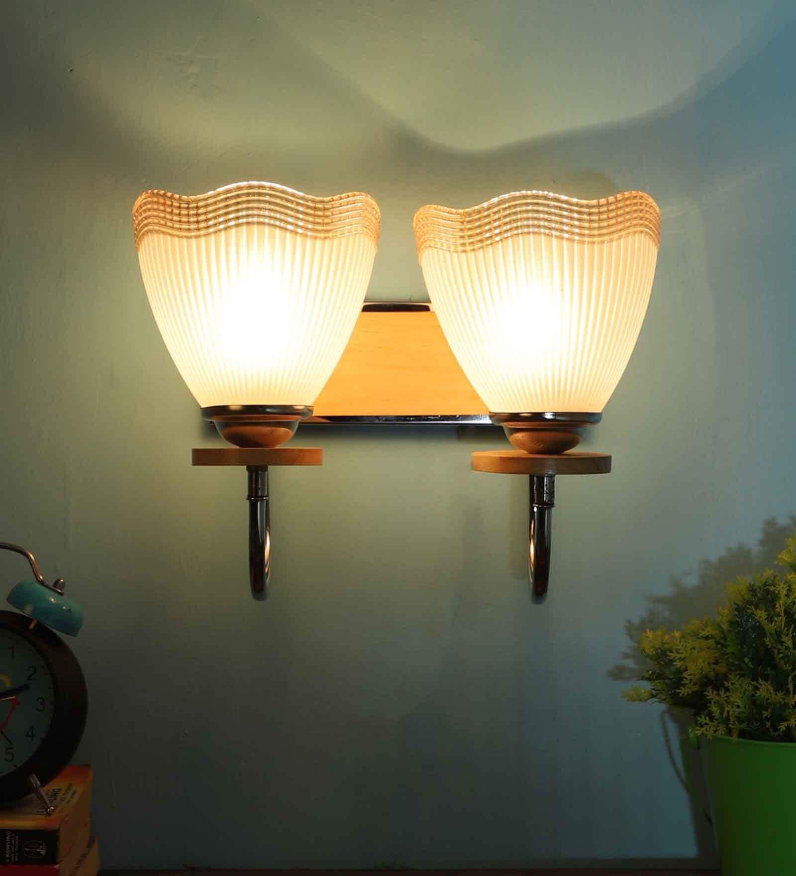 Chrome Aluminium Wall Lights