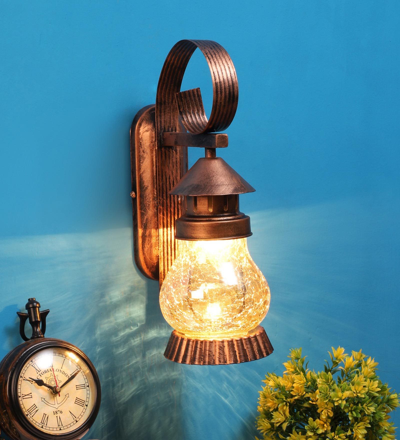 Starlet Copper Metal Wall Sconces
