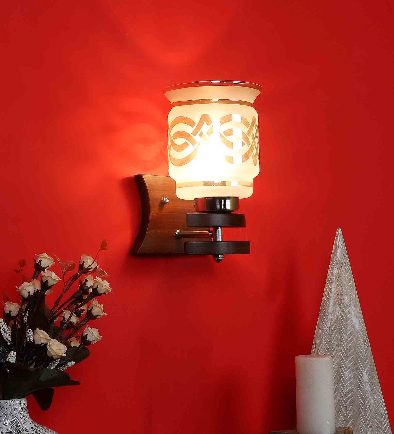 Chuchoter Brown Wood Wall Scone Chuchoter Brown Wood Wall Scone