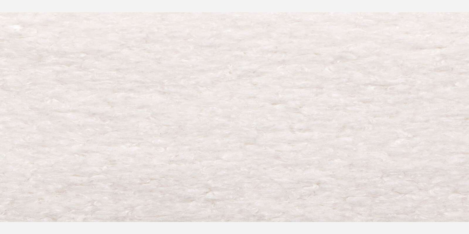 Cheshire Boucle Fabric 2 Seater Sofa In White Colour