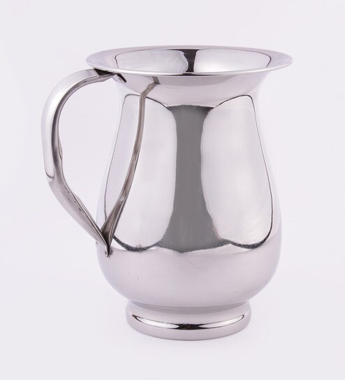 Buy Chakmak Silver Stainless Steel 1 5l Matki Shape Jug Online