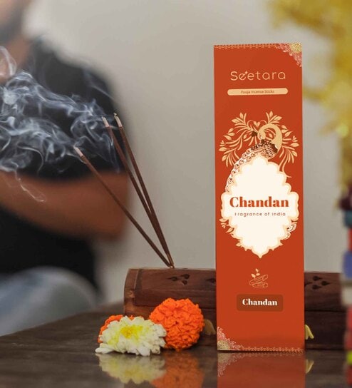 Chandan Incense Sticks (Pack Of 2)  Sacred Aroma
