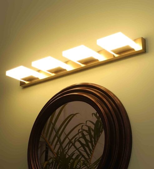 Elegant Metal Picture Light (Brass)
