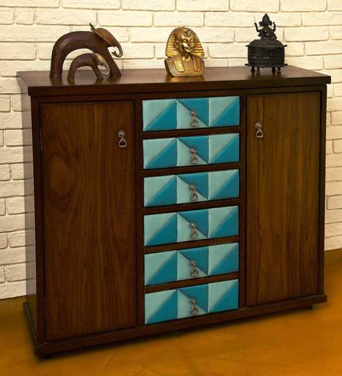 Buy Chest Of Drawers In Teak Wood Finish By Arsya Designs Online